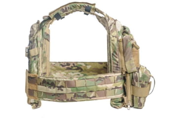 Image of HRT Tactical Gear Zip-On Dual Removable GP Pouches, Multicam, One Size, HRT-ZPGP02-AA-MC