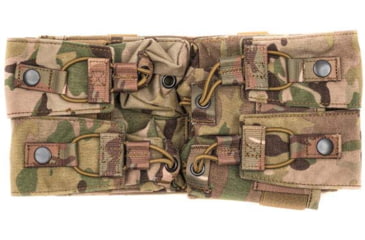 Image of HRT Tactical Gear Quad Flashbang Zip-On Panel, Multicam, HRT-ZPFBP1-AA-MC