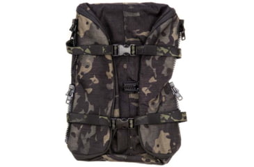 Image of HRT Tactical Gear Medium Zip-on Pack, Multicam Black, Medium, HRT-ZPHP01-AA-MB