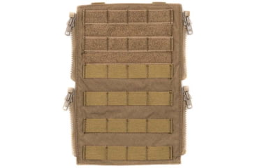 Image of HRT Tactical Gear Molle Zip-On Panel, Coyote, HRT-ZPMOL1-AA-CB