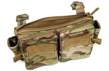 Image of HRT Tactical Gear Zipper Pocket Maximus Insert, Coyote Brown, One Size, HRT-FPMXZP-AA-CB