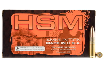 Image of HSM 300BLK4N Match 300 Blackout 220 Gr Hollow Point Boat Tail HPBT 20 Bx/ 10