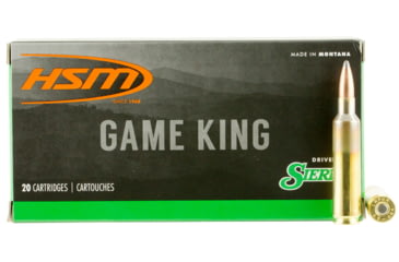 Image of HSM 65X284NORMA3 Game King 6.5x284 Norma 140 Gr Spitzer Boat Tail SBT 20 Bx/