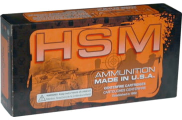Image of HSM Ammunition .50 BMG 773 Grain T50 LR Match Urban Copper Brass Cased Rifle Ammo, 10 Rounds, 50BMG-11-N