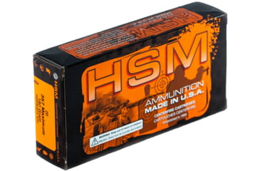 Image of Hsm Ammunition Hsm Ammo .357 Maximum 180gr Hornady Xtp 20-pack