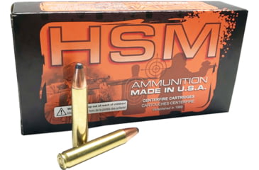Image of Hsm Ammunition Hsm Ammo .45-70 Govt. 400gr. Jacketed Flat-nose 20-pack