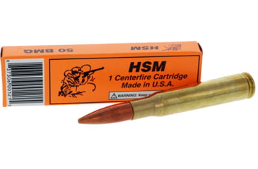 Image of Hsm Ammunition Hsm Ammo .50 Bmg Hornady A-max Dummy Round 1-pack