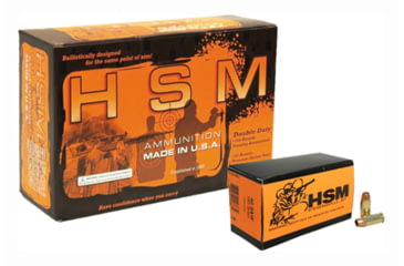 Image of Hsm Ammunition Hsm Ammo Double Duty .40s&amp;w 180gr. Combo-pack Fmj/hp 300rd