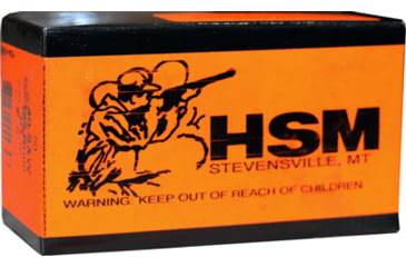 Image of Hsm Ammunition Hsm Ammo Subsonic .40sw 180gr Plated Lead Flat Nose 50-pack
