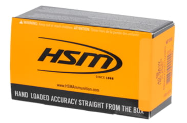 Image of HSM Ammunition Trophy Gold 6.5x284 Norma 130 Grain Hollow Point Boat-Tail Brass Cased Centerfire Rifle Ammo, 20 Rounds, 65X284130VLD