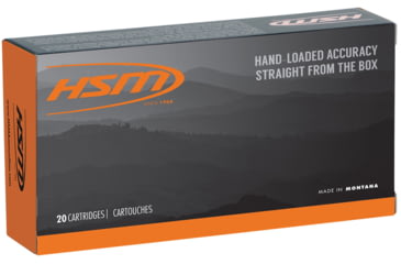 Image of HSM Standard 7mm Remington Magnum 160 Grain Rifle Ammo, 20 Rounds, 7MMMAG29N