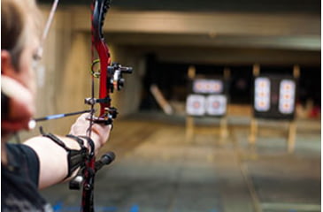 Image of Sighting In A Compound Bow At The Range