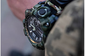 Image of Solider Wearing Tactical Watch
