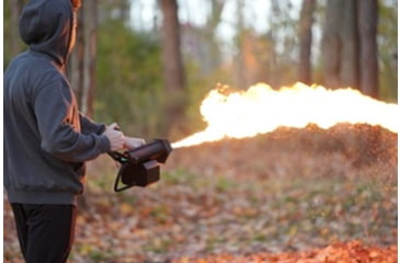 Image of Man Using Throwflame ARC Pro Flamethrower