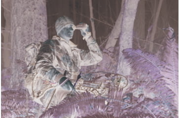 Image of Bowhunter Using FLIR Thermal Monocular