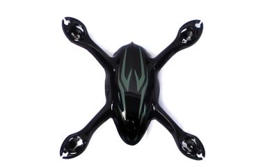 Image of Hubsan Body Shell for H107 Quadcopter(Black/Green HICH107-A22