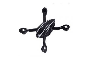 Image of Hubsan Body Shell for H107 Quadcopter, Black/White HICH107-A31BW