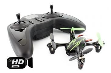 Image of Hubsan Quad Copter W/Camera, Green and Black 61170-02