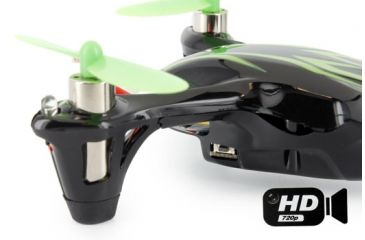 Image of Hubsan Quad Copter W/Camera, Green and Black 61170-02