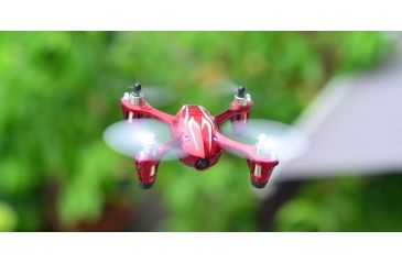 Image of Hubsan X4 H107C Quadcopter, Red/Silver HICH107CRS