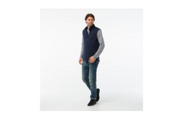 Image of Smartwool Hudson Trail Fleece Vest-Men's, Navy, Small, SW016214410-S