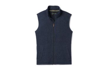 Image of Smartwool Hudson Trail Fleece Vest-Men's, Navy, Small, SW016214410-S