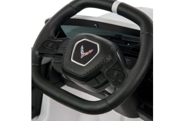 Image of Huffy Corvette C8 Ride In, 12V Toy Truck, White, 17212P