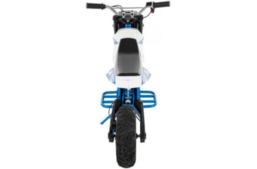 Image of Huffy CR8-R Battery Operated Ride On Minibike, White/Blue, 33in, 17201