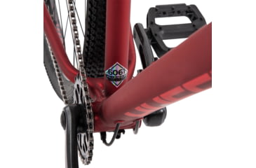Image of Huffy Dakari 9 Speed Aluminum Hardtail Mountain Bicycle - Men's, Red, 27.5 inch, 66822
