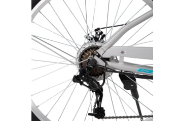 Image of Huffy Everett Plus Elecrtic Bike-Womens, White, 27.5 inch, E4870