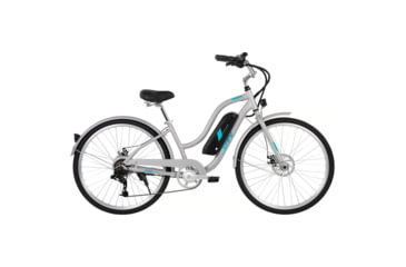 Image of Huffy Everett Plus Elecrtic Bike-Womens, White, 27.5 inch, E4870