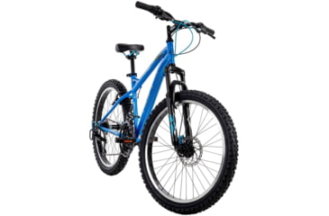 Image of Huffy Extent Mountain Teens Bike - Boys, Blue, 24 in, 64340