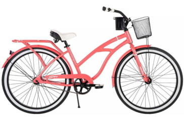 Image of Huffy Hawthorn Premium Cruiser Bike - Womens, Coral, 26in, 26831