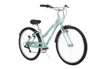 Image of Huffy Hyde Park Lightweight Comfort Bike, 7 Speed - Womens, Mint, 27.5 inch, 76710