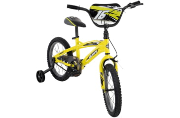 Image of Huffy Moto X Kids Bike - Boys, 16in Wheel, Yellow, 71829