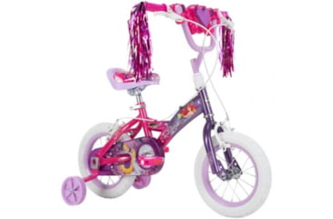 Image of Huffy Princess Girls Bike, Pink/Purple, 12 inch, 32458