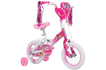 Image of Huffy Princess Kids Bike - Girls, 12in Wheel, Pink, 72139