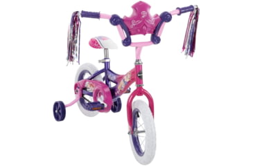 Image of Huffy Princess Kids Bike - Girls, Pink/Purple, 12in, 22450