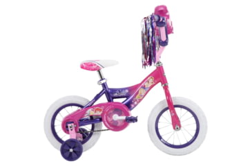 Image of Huffy Princess Kids Bike - Girls, Pink/Purple, 12in, 22450