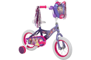 Image of Huffy Princess Kids Bike - Girls, Pink/Purple/White, 12 in, 22452