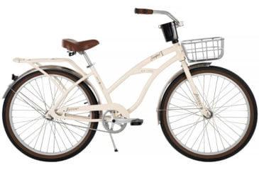 Image of Huffy Sanford Premium Cruiser Bike - Womens, Cream, 26in, 26931