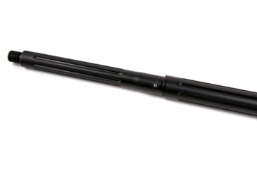 Image of Hughes Ballistics 5.56 CMV Barrel, 16in, HBAR Fluted, Mid-Length, 1-7 Twist, 1/2x28 Thread, Black Nitride, HBHBAR16556F