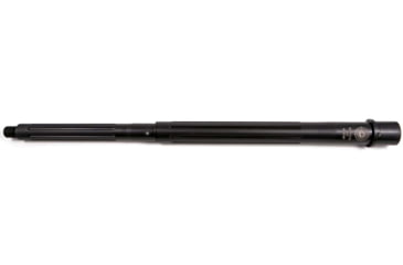 Image of Hughes Ballistics 5.56 CMV Barrel, 16in, HBAR Fluted, Mid-Length, 1-7 Twist, 1/2x28 Thread, Black Nitride, HBHBAR16556F