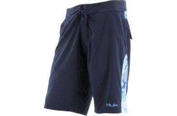 Image of HUK Camo Board Shorts, 38in Waist, Carolina Blue Camo H2000000CBC38