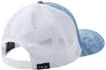 Image of HUK Performance Fishing Linear Leaf Trucker - Womens, Titanium Blue, One Size, H6300033-428-1