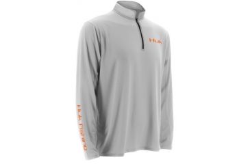 Image of HUK Icon 1/4 Zip, White, Large H1200065WHTL