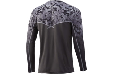 Image of HUK Performance Fishing Icon X Tide Change Fade L/S Shirt - Mens, Castaway, XL, H1200388-953-XL