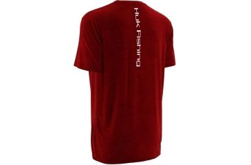 Image of HUK Inked Bass Tee, Heather Red, Medium H1000039HRDM