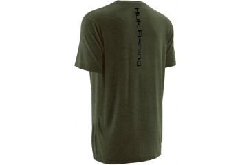 Image of HUK Inked Catfish Tee, Heather Green, Small H1000038HGNS