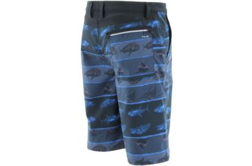 Image of HUK KC Fish Guide Shorts, 28in Waist, Dark Grey H2000007DGY28